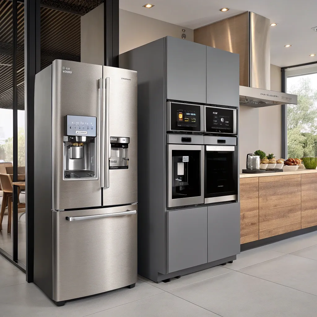 Modern Kitchen Appliances Showcase